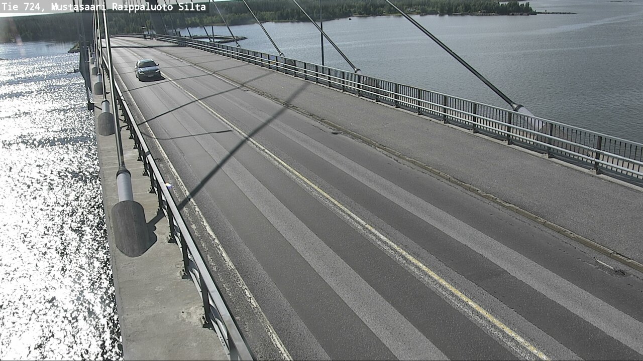 Weather Camera Image Väg 724 Korsholm, Replot, bro, Mustasaari, Pohjanmaa