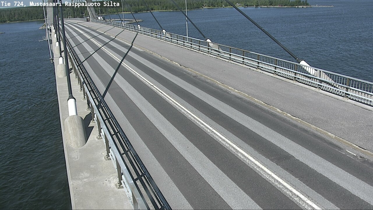 Kelikamerat Kuva Tie 724 Mustasaari, Raippaluoto, silta, Mustasaari, Pohjanmaa
