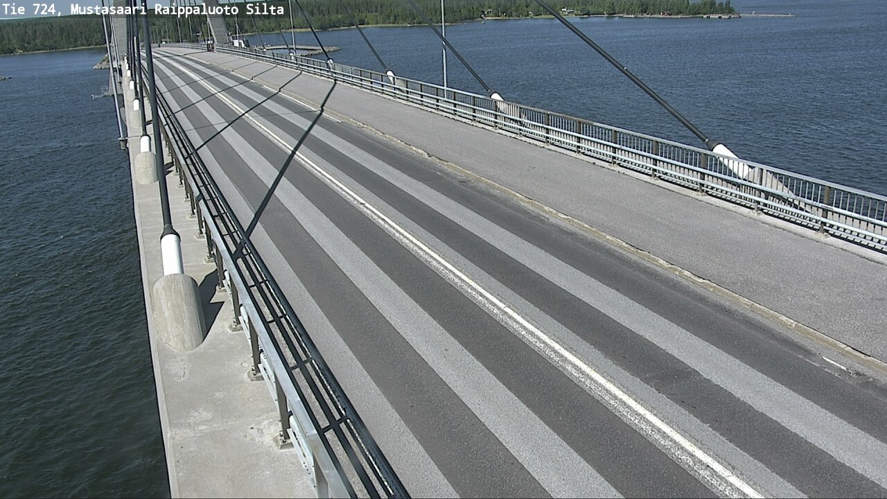 Kelikamerat Kuva Tie 724 Mustasaari, Raippaluoto, silta, Mustasaari, Pohjanmaa