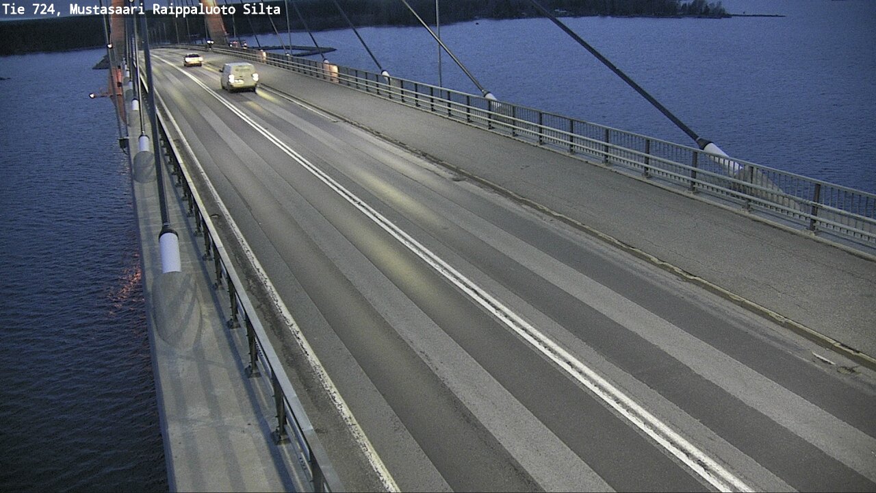 Kelikamerat Kuva Tie 724 Mustasaari, Raippaluoto, silta, Mustasaari, Pohjanmaa