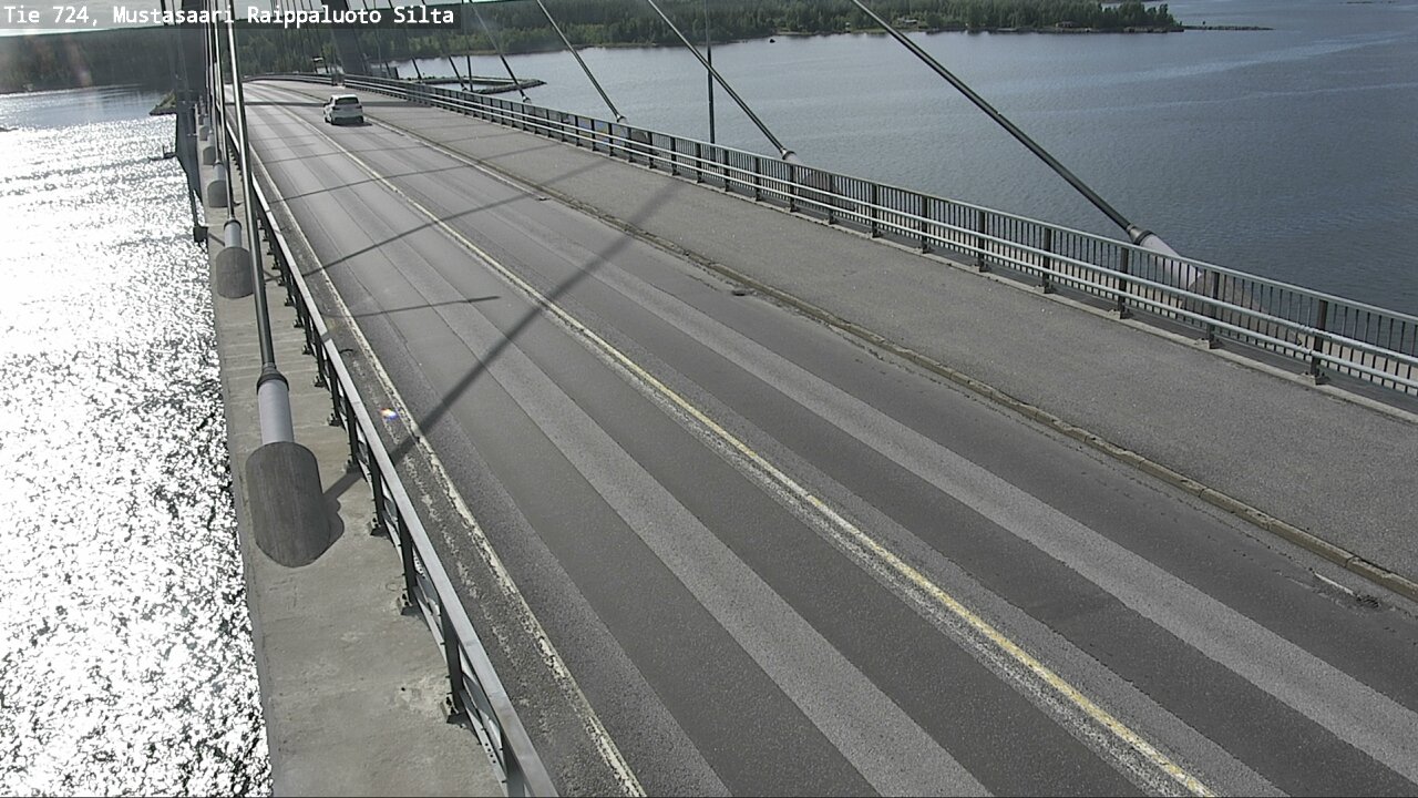 Weather Camera Image Väg 724 Korsholm, Replot, bro, Mustasaari, Pohjanmaa