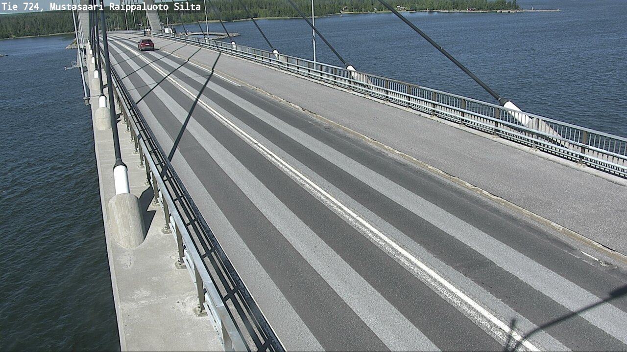 Kelikamerat Kuva Tie 724 Mustasaari, Raippaluoto, silta, Mustasaari, Pohjanmaa