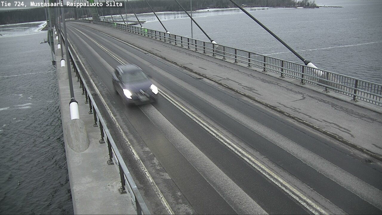 Kelikamerat Kuva Tie 724 Mustasaari, Raippaluoto, silta, Mustasaari, Pohjanmaa