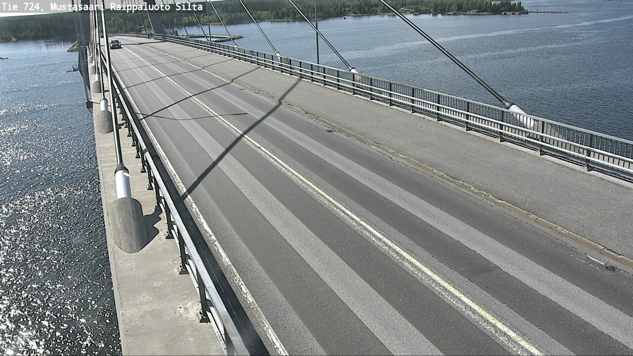 Weather Camera Image Väg 724 Korsholm, Replot, bro, Mustasaari, Pohjanmaa