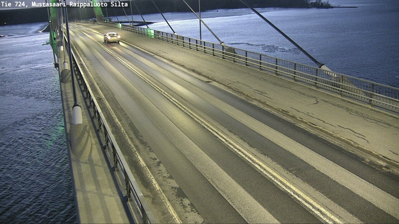 Kelikamerat Kuva Tie 724 Mustasaari, Raippaluoto, silta, Mustasaari, Pohjanmaa