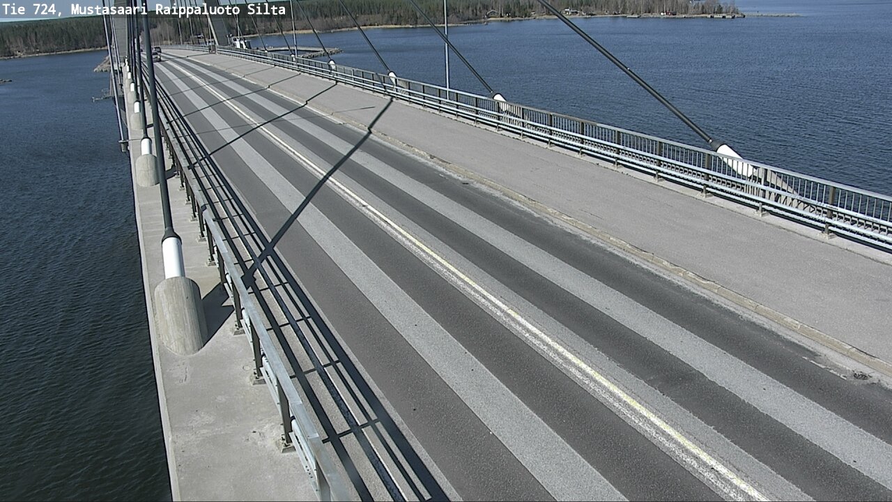 Kelikamerat Kuva Tie 724 Mustasaari, Raippaluoto, silta, Mustasaari, Pohjanmaa