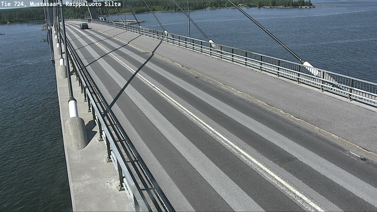 Weather Camera Image Väg 724 Korsholm, Replot, bro, Mustasaari, Pohjanmaa