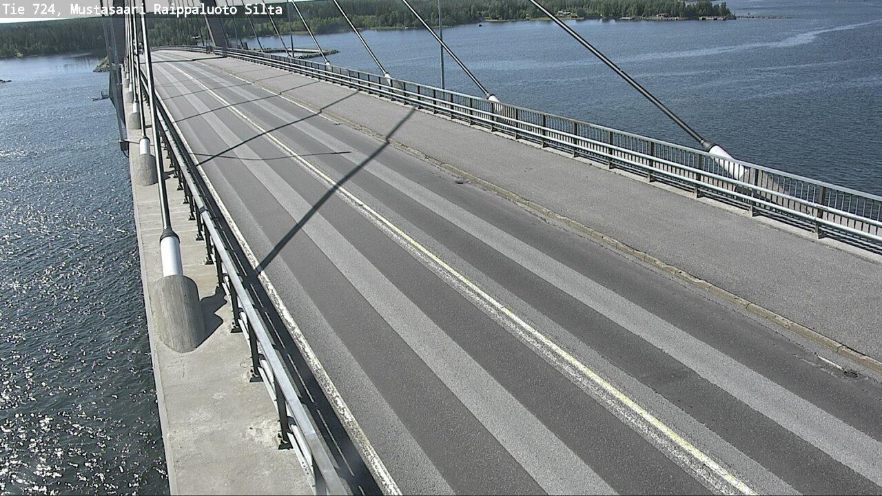 Weather Camera Image Väg 724 Korsholm, Replot, bro, Mustasaari, Pohjanmaa