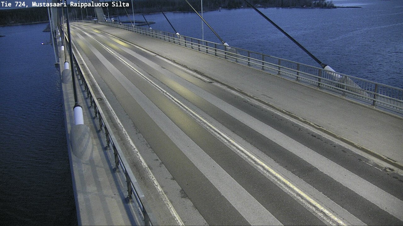 Weather Camera Image Road 724 Mustasaari, Raippaluoto, bridge, Mustasaari, Pohjanmaa