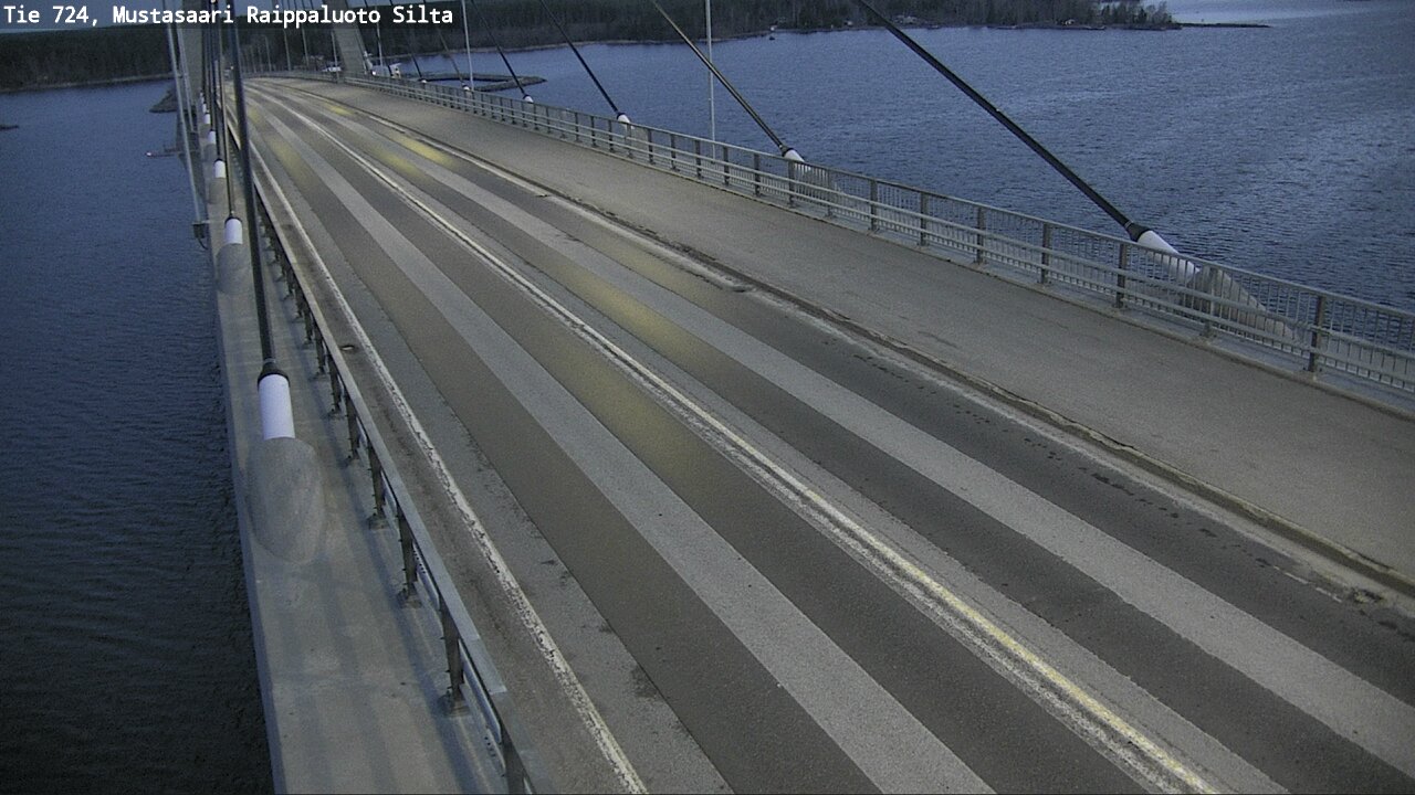 Weather Camera Image Road 724 Mustasaari, Raippaluoto, bridge, Mustasaari, Pohjanmaa