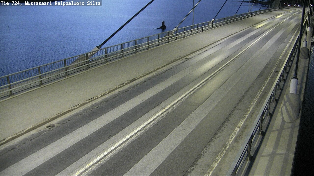 Weather Camera Image Road 724 Mustasaari, Raippaluoto, bridge, Mustasaari, Pohjanmaa