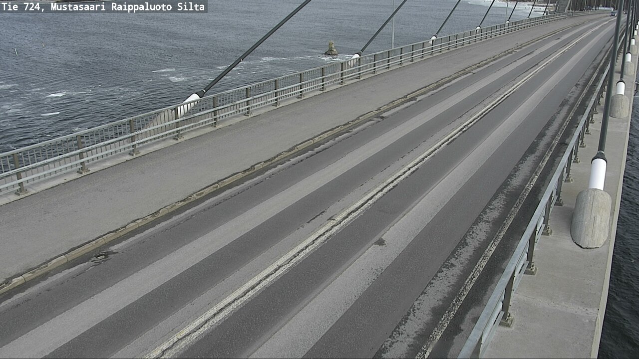 Kelikamerat Kuva Tie 724 Mustasaari, Raippaluoto, silta, Mustasaari, Pohjanmaa