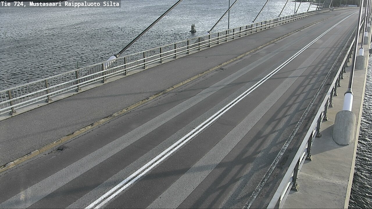 Weather Camera Image Road 724 Mustasaari, Raippaluoto, bridge, Mustasaari, Pohjanmaa