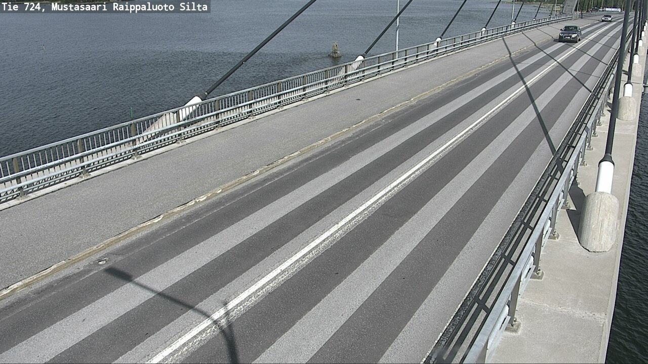 Weather Camera Image Road 724 Mustasaari, Raippaluoto, bridge, Mustasaari, Pohjanmaa