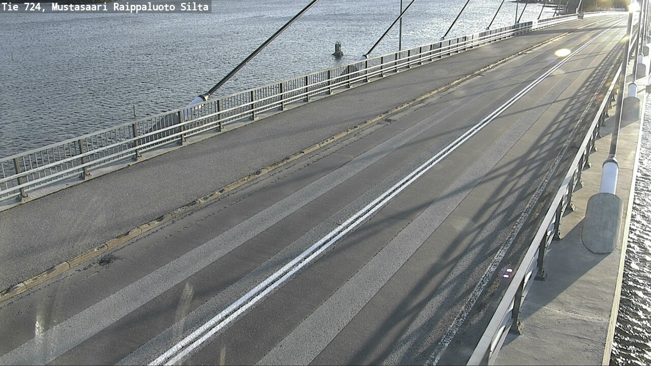 Weather Camera Image Road 724 Mustasaari, Raippaluoto, bridge, Mustasaari, Pohjanmaa