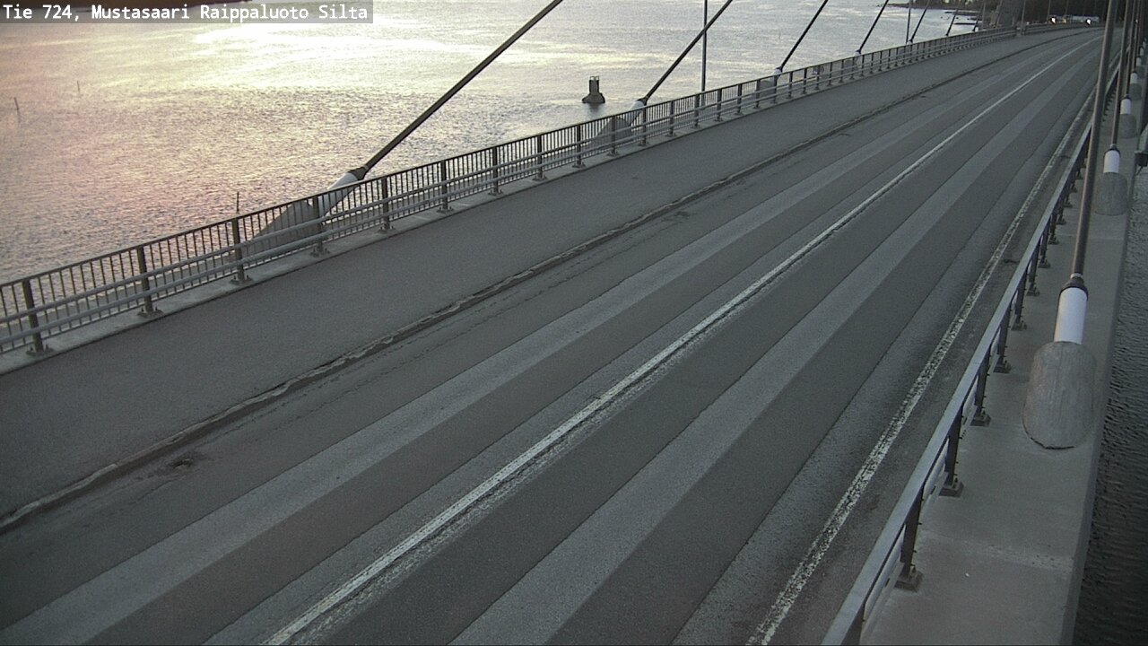 Weather Camera Image Road 724 Mustasaari, Raippaluoto, bridge, Mustasaari, Pohjanmaa
