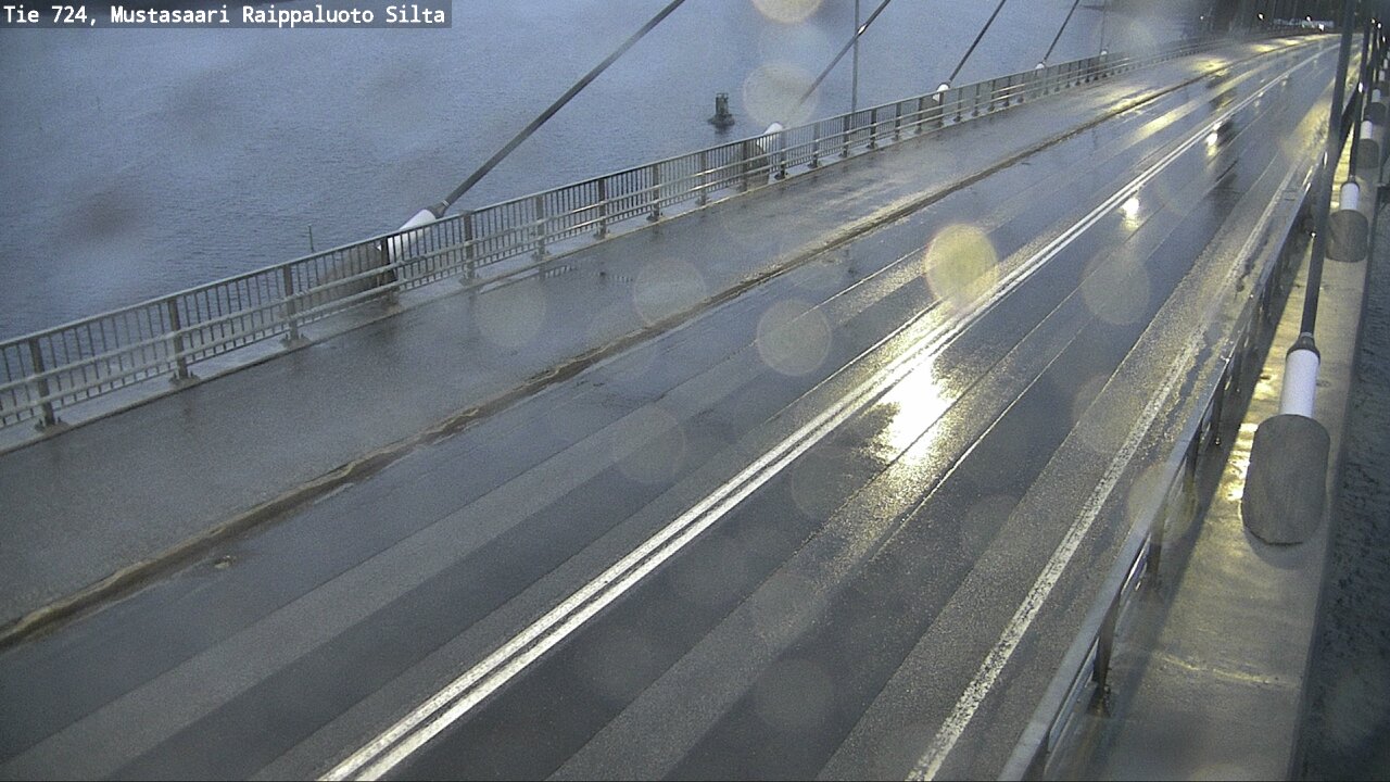 Weather Camera Image Väg 724 Korsholm, Replot, bro, Mustasaari, Pohjanmaa