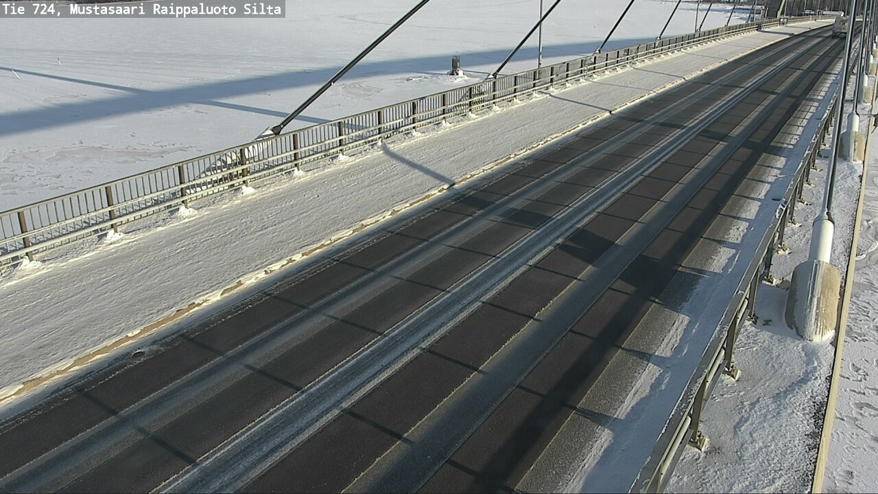 Weather Camera Image Road 724 Mustasaari, Raippaluoto, bridge, Mustasaari, Pohjanmaa