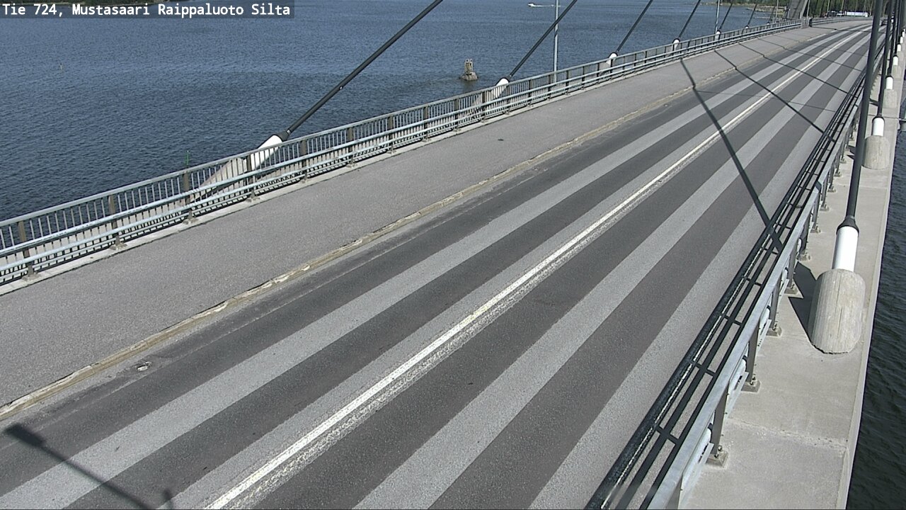 Weather Camera Image Road 724 Mustasaari, Raippaluoto, bridge, Mustasaari, Pohjanmaa