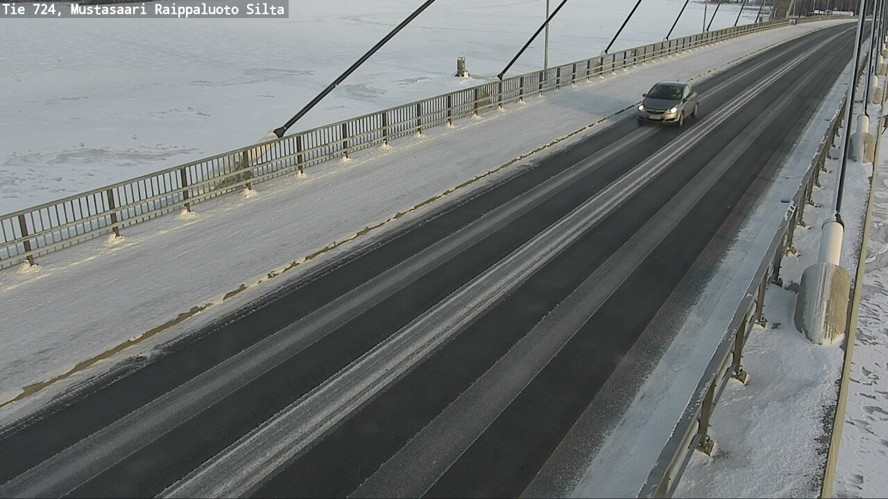 Weather Camera Image Road 724 Mustasaari, Raippaluoto, bridge, Mustasaari, Pohjanmaa