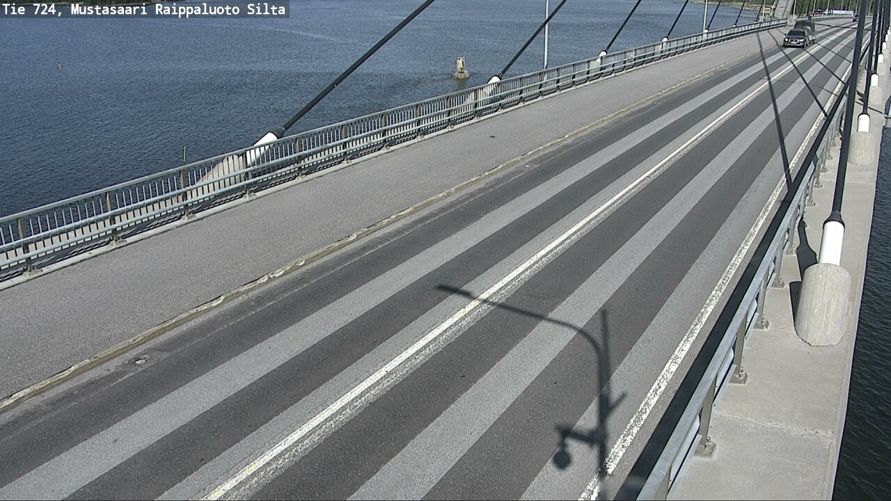 Weather Camera Image Väg 724 Korsholm, Replot, bro, Mustasaari, Pohjanmaa