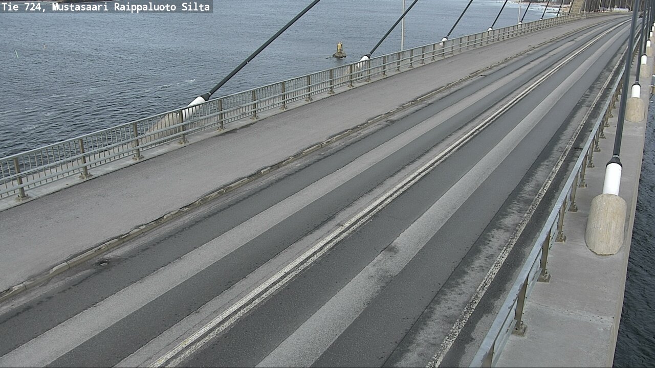 Weather Camera Image Road 724 Mustasaari, Raippaluoto, bridge, Mustasaari, Pohjanmaa