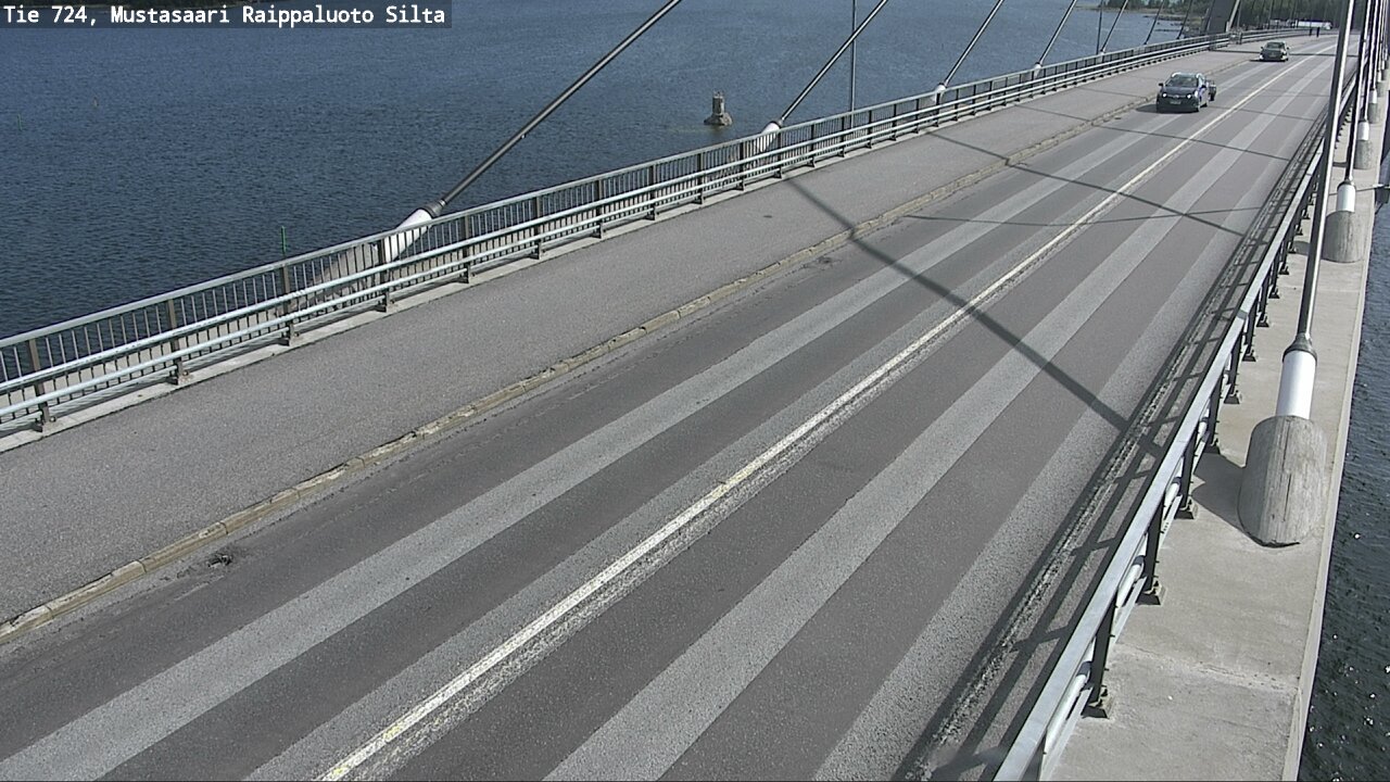 Kelikamerat Kuva Tie 724 Mustasaari, Raippaluoto, silta, Mustasaari, Pohjanmaa