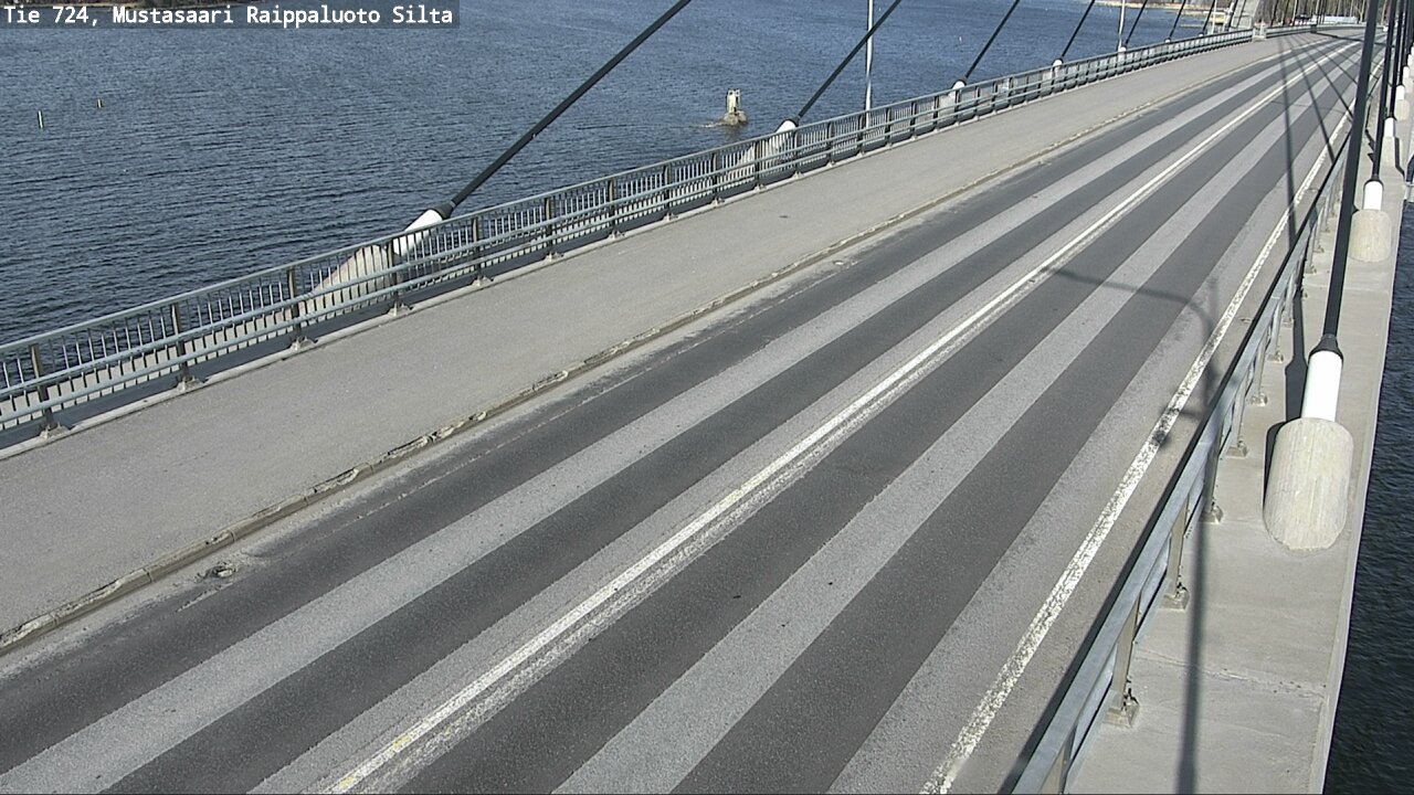 Kelikamerat Kuva Tie 724 Mustasaari, Raippaluoto, silta, Mustasaari, Pohjanmaa