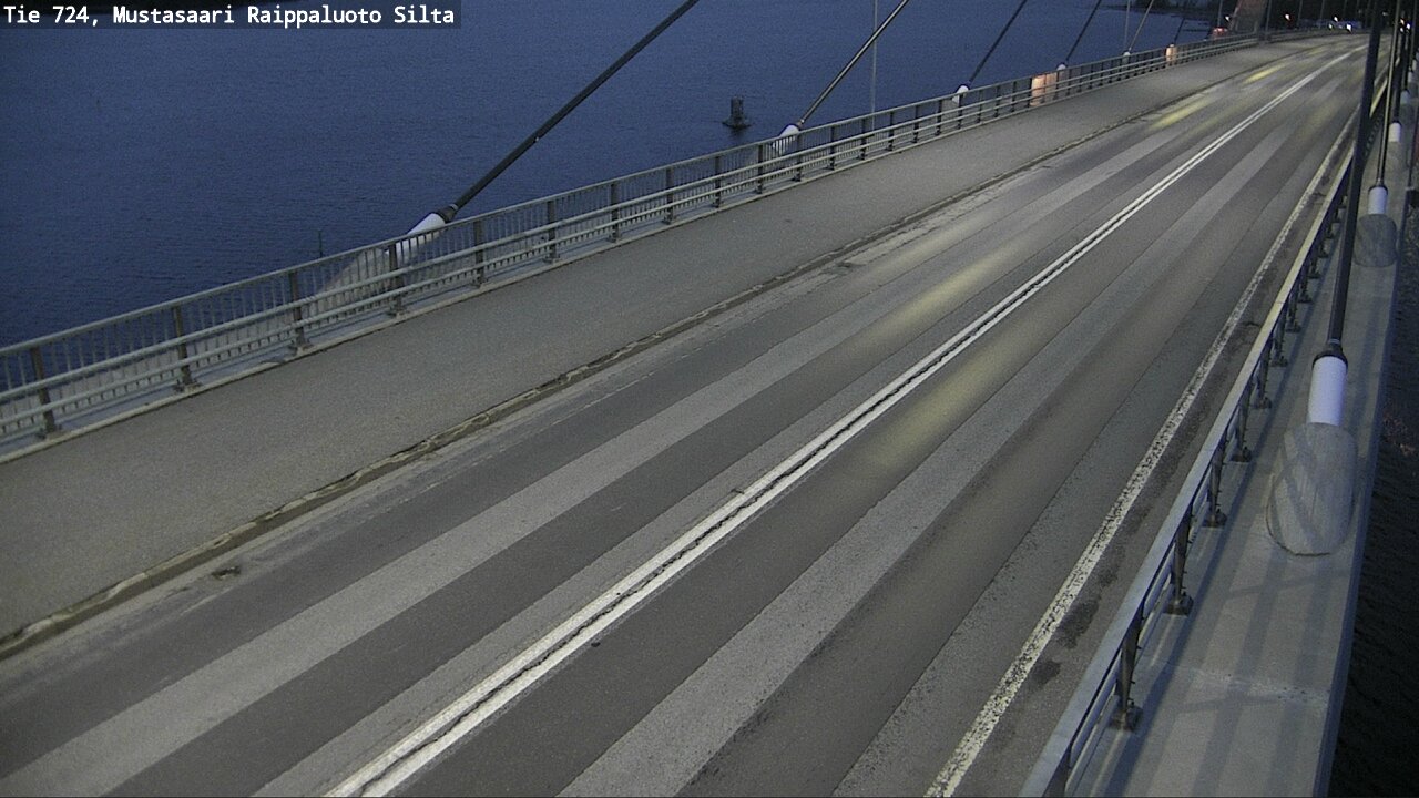 Kelikamerat Kuva Tie 724 Mustasaari, Raippaluoto, silta, Mustasaari, Pohjanmaa