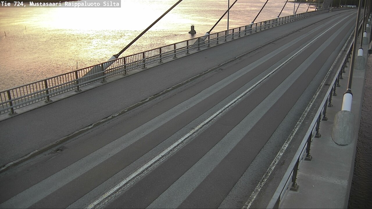 Weather Camera Image Road 724 Mustasaari, Raippaluoto, bridge, Mustasaari, Pohjanmaa