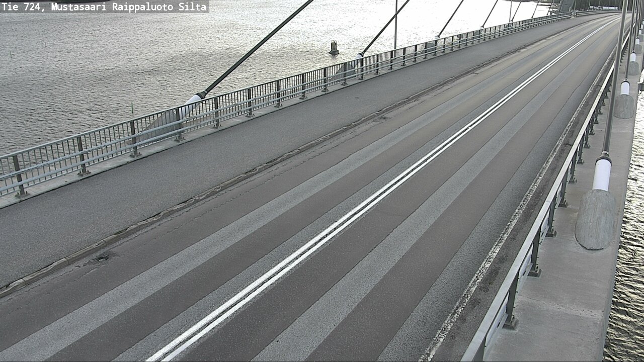 Weather Camera Image Road 724 Mustasaari, Raippaluoto, bridge, Mustasaari, Pohjanmaa