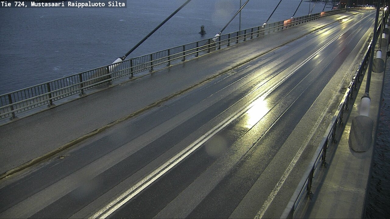 Weather Camera Image Väg 724 Korsholm, Replot, bro, Mustasaari, Pohjanmaa