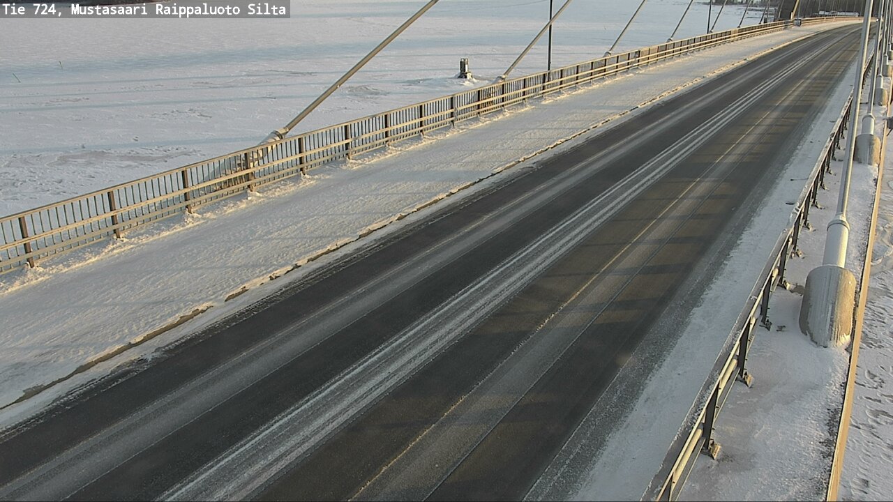 Kelikamerat Kuva Tie 724 Mustasaari, Raippaluoto, silta, Mustasaari, Pohjanmaa