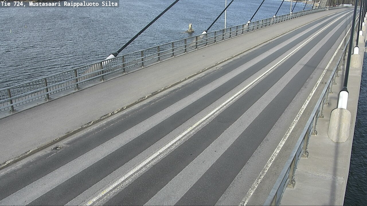 Kelikamerat Kuva Tie 724 Mustasaari, Raippaluoto, silta, Mustasaari, Pohjanmaa