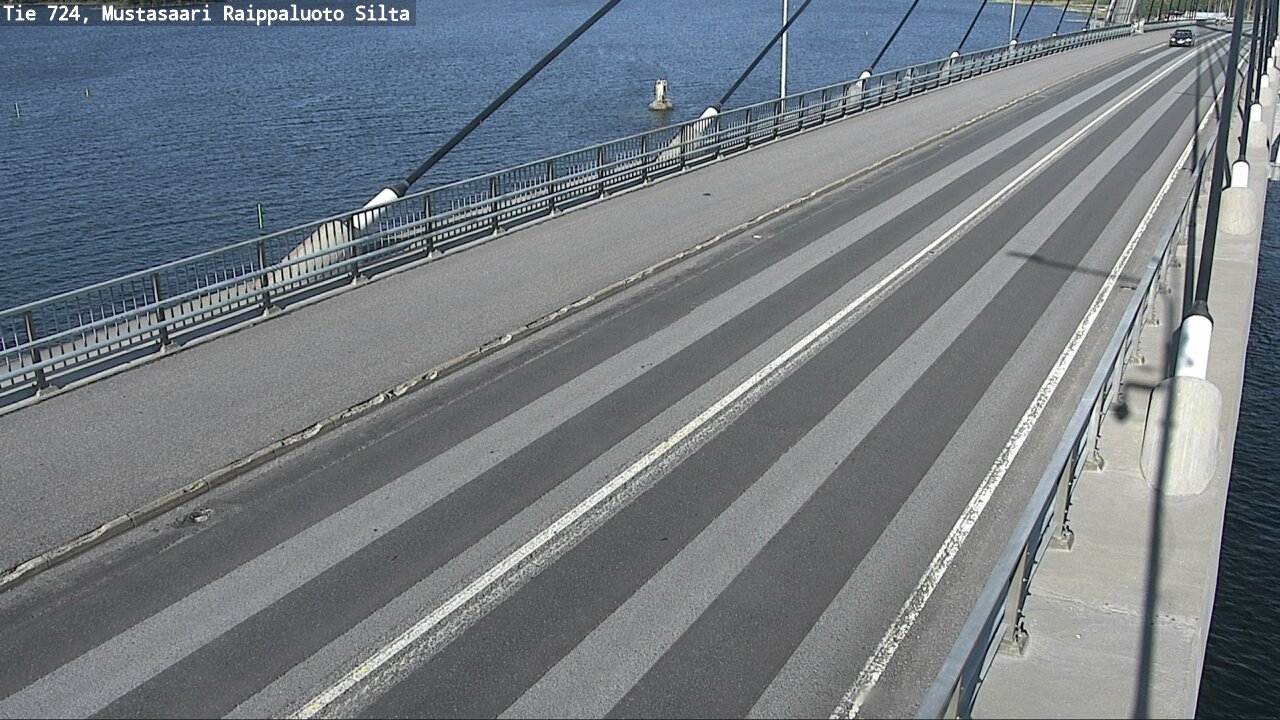 Kelikamerat Kuva Tie 724 Mustasaari, Raippaluoto, silta, Mustasaari, Pohjanmaa