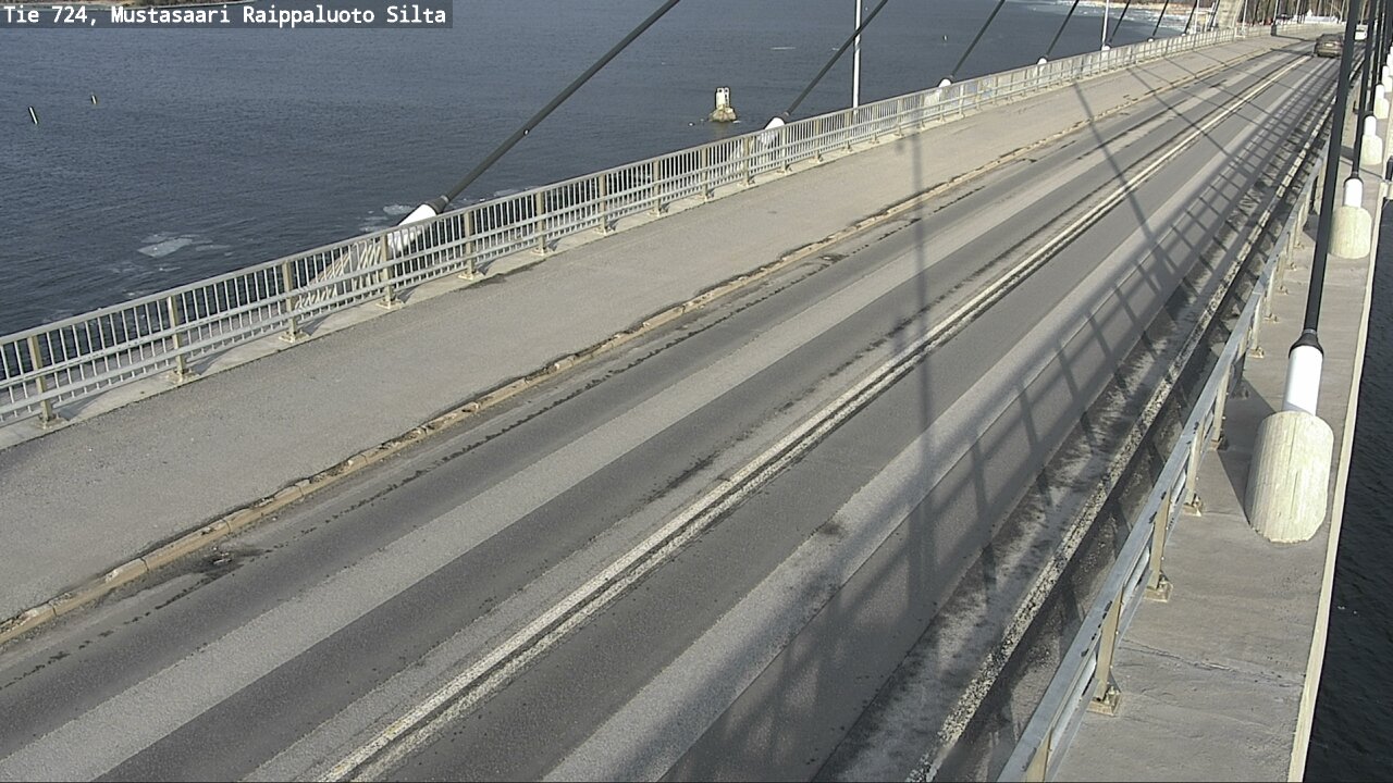 Weather Camera Image Road 724 Mustasaari, Raippaluoto, bridge, Mustasaari, Pohjanmaa