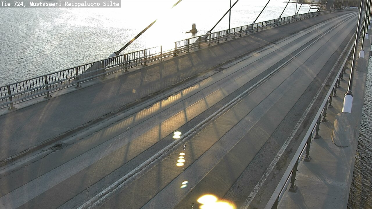 Weather Camera Image Väg 724 Korsholm, Replot, bro, Mustasaari, Pohjanmaa