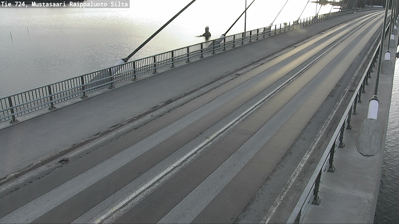 Weather Camera Image Road 724 Mustasaari, Raippaluoto, bridge, Mustasaari, Pohjanmaa