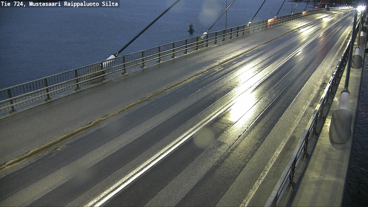 Weather Camera Image Väg 724 Korsholm, Replot, bro, Mustasaari, Pohjanmaa