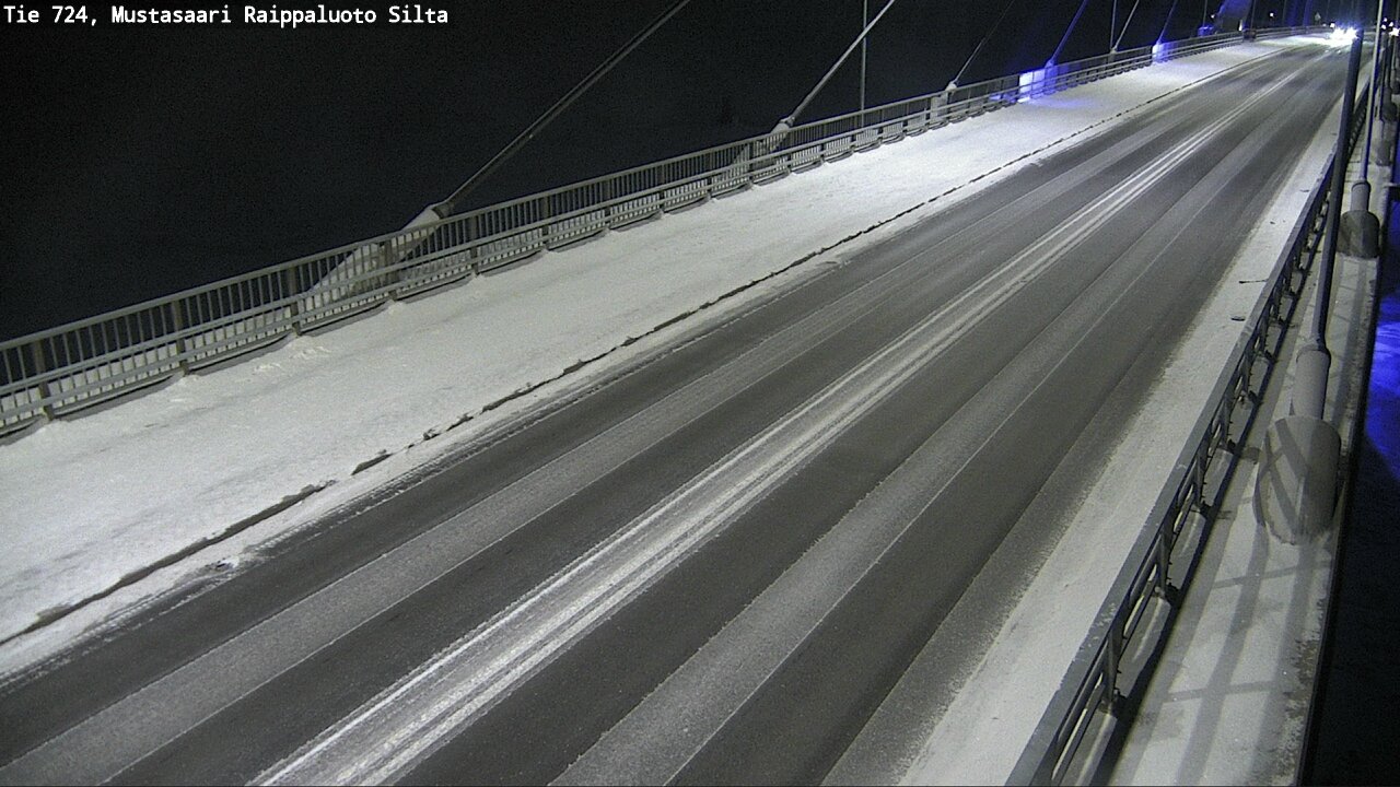 Weather Camera Image Road 724 Mustasaari, Raippaluoto, bridge, Mustasaari, Pohjanmaa
