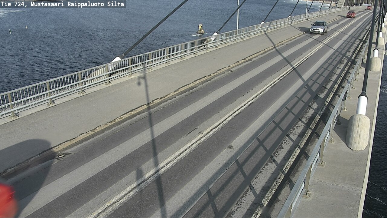 Kelikamerat Kuva Tie 724 Mustasaari, Raippaluoto, silta, Mustasaari, Pohjanmaa