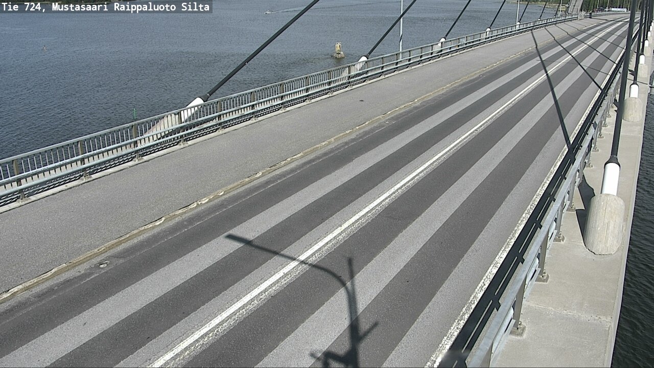 Weather Camera Image Väg 724 Korsholm, Replot, bro, Mustasaari, Pohjanmaa