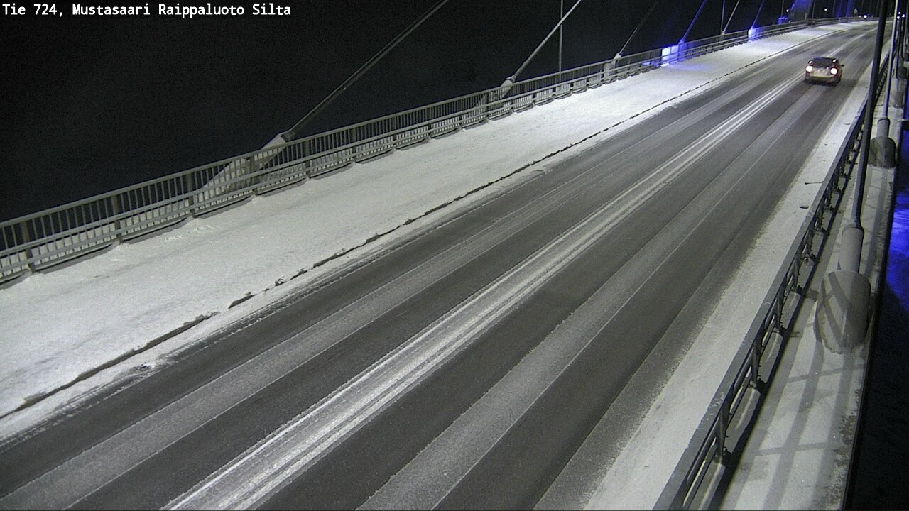 Weather Camera Image Road 724 Mustasaari, Raippaluoto, bridge, Mustasaari, Pohjanmaa
