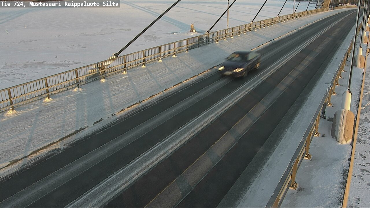 Weather Camera Image Road 724 Mustasaari, Raippaluoto, bridge, Mustasaari, Pohjanmaa