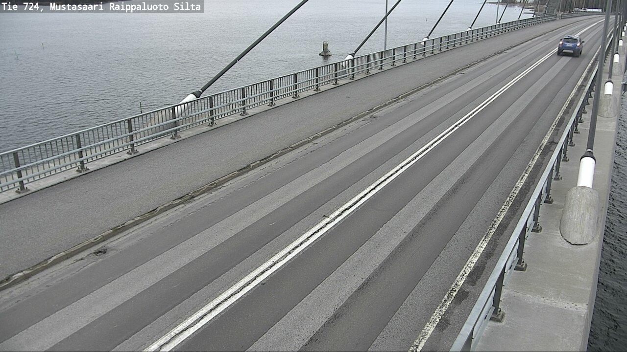 Kelikamerat Kuva Tie 724 Mustasaari, Raippaluoto, silta, Mustasaari, Pohjanmaa