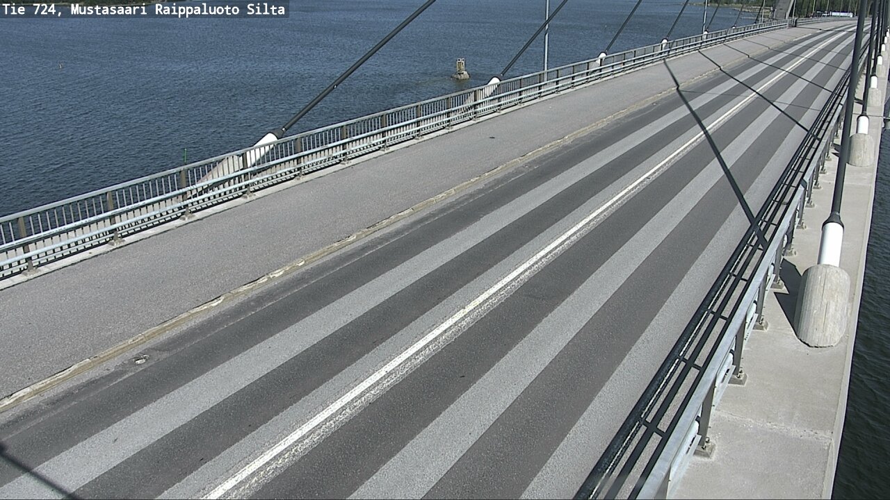 Weather Camera Image Road 724 Mustasaari, Raippaluoto, bridge, Mustasaari, Pohjanmaa
