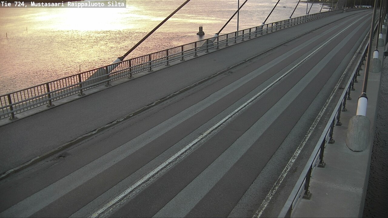 Weather Camera Image Road 724 Mustasaari, Raippaluoto, bridge, Mustasaari, Pohjanmaa