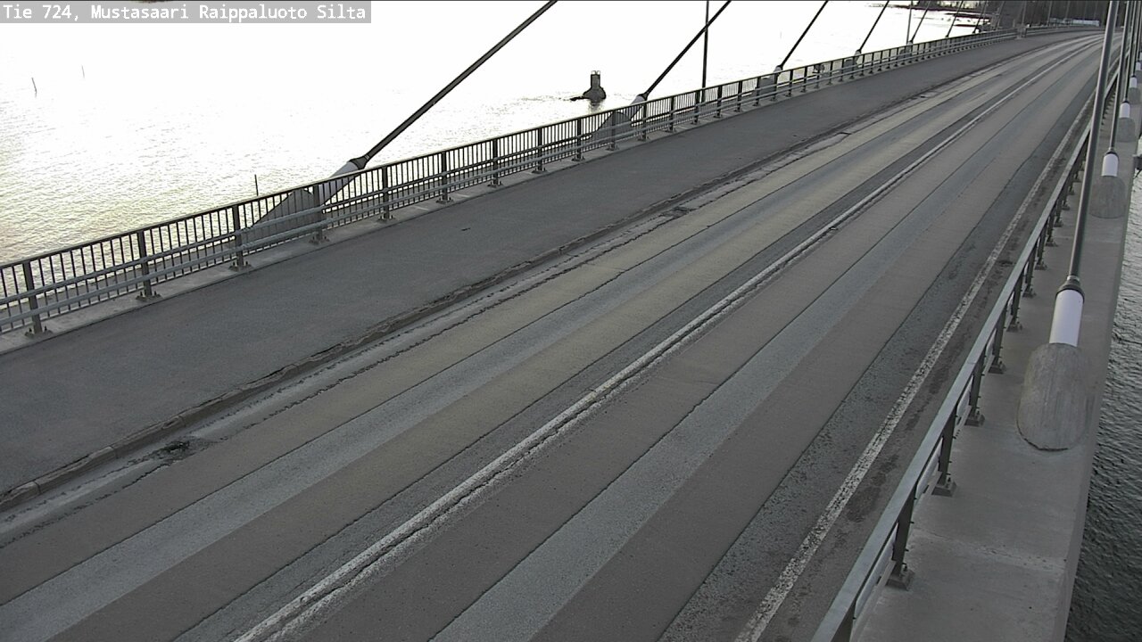 Weather Camera Image Road 724 Mustasaari, Raippaluoto, bridge, Mustasaari, Pohjanmaa