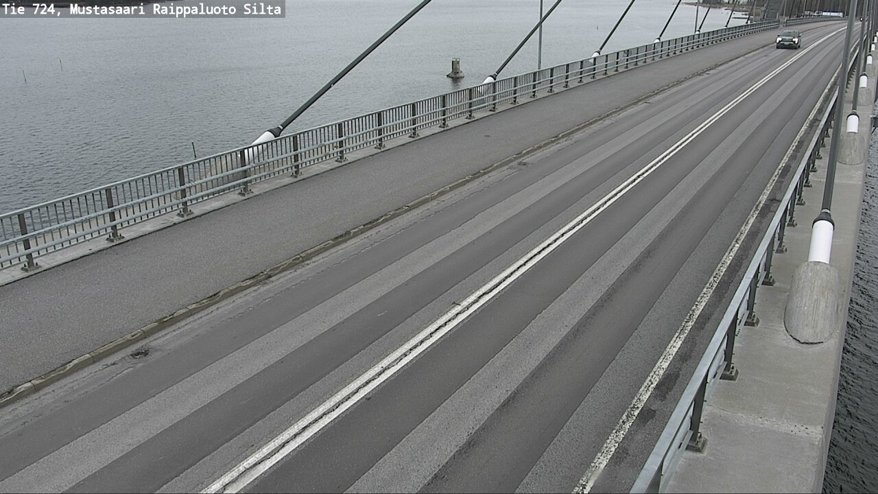 Kelikamerat Kuva Tie 724 Mustasaari, Raippaluoto, silta, Mustasaari, Pohjanmaa