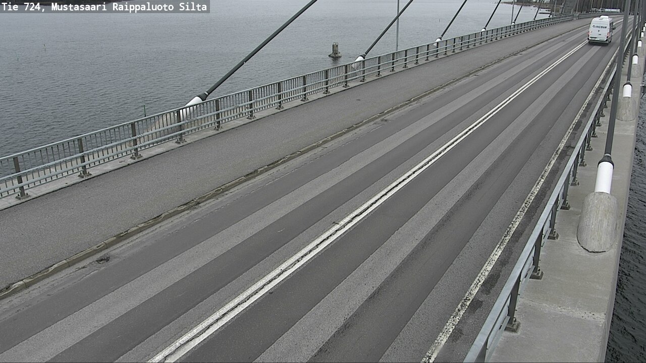 Kelikamerat Kuva Tie 724 Mustasaari, Raippaluoto, silta, Mustasaari, Pohjanmaa